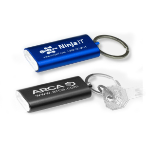 Titania 3 LED Ultra Thin Aluminum Keychain Keylight