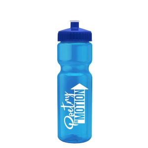 Transparent Bike Bottle - 28 oz