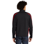 Sport-Tek Sport-Wick Stretch 1/2-Zip Colorblock Pullover.