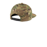 Sport-Tek Yupoong Flat Bill Snapback Cap.