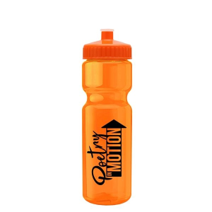 Transparent Bike Bottle - 28 oz