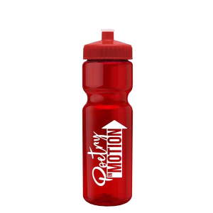 Transparent Bike Bottle - 28 oz